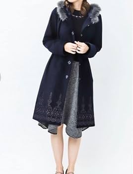 値下げ❣️[新品]レディースフード付きムトンロングコート M 値下げ❣️[新品]レディースフード付きムトンロングコート M
